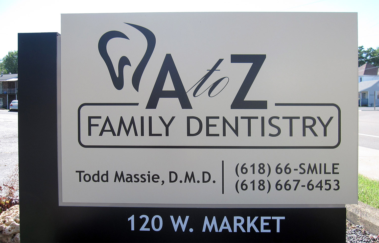 A to Z Family Dentistry Sign